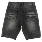 M904 Prego Denim Shorts - Black Wash