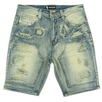 M904 Prego Denim Shorts - Dirt