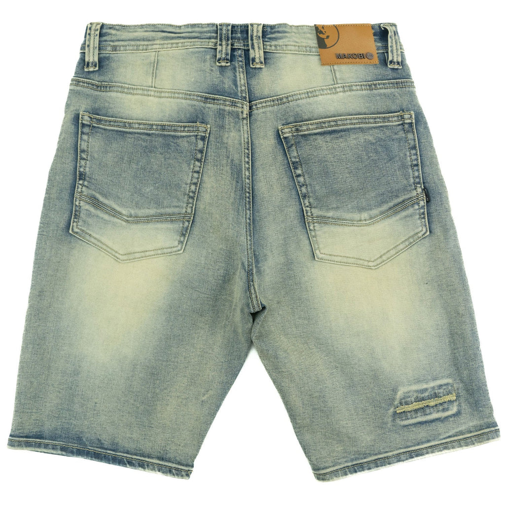 M904 Prego Denim Shorts - Dirt