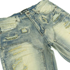 M904 Prego Denim Shorts - Dirt