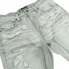 M904 Prego Denim Shorts - Gray